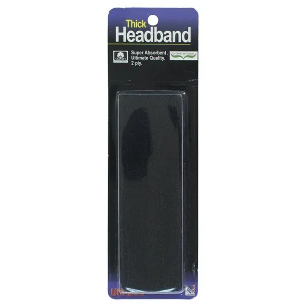 Thick Headband Black