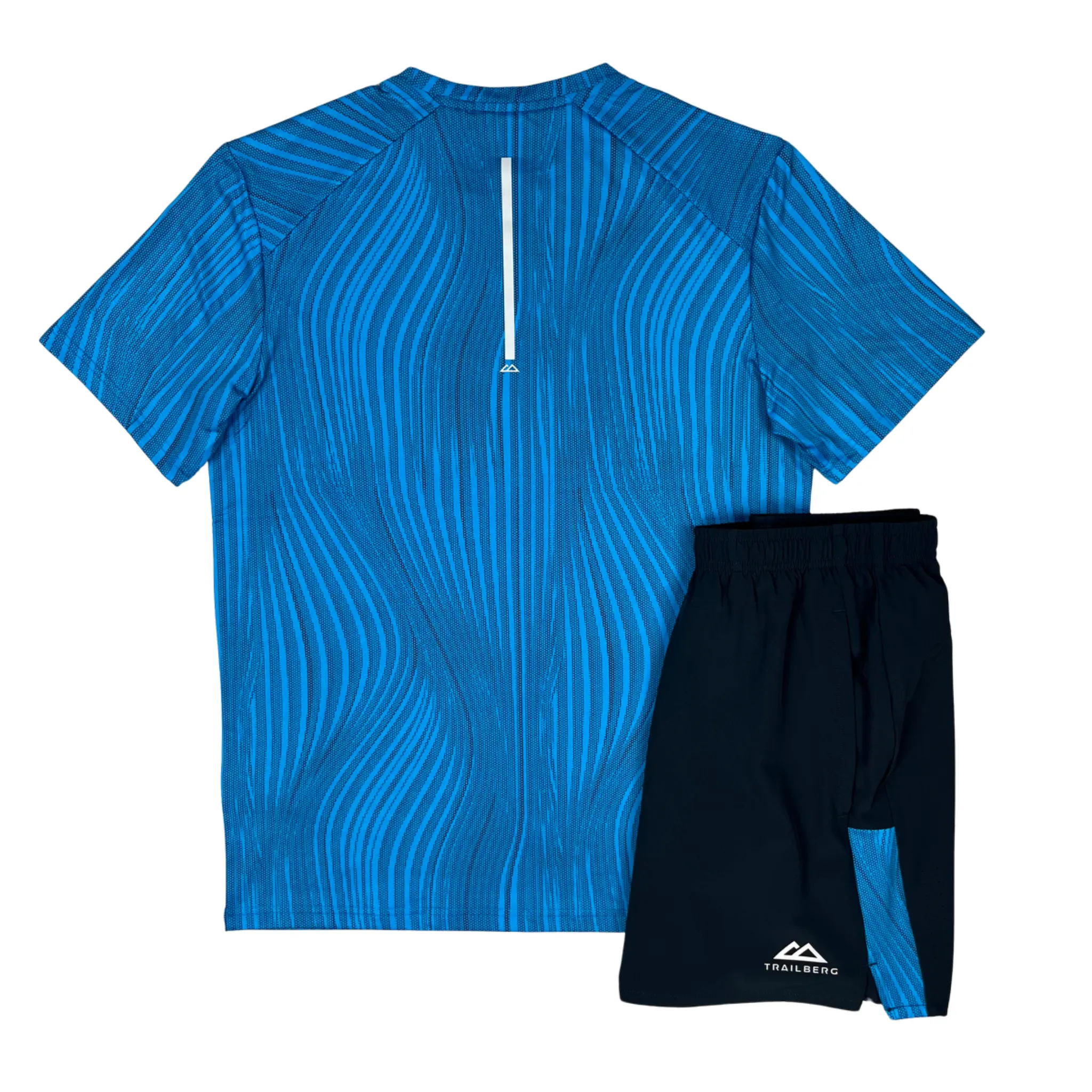 Trailberg Vertex T-Shirt / Shorts Set - Blue