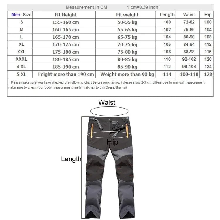 TRVLWEGO Summer Men Outdoor Quick Dry Sport Hiking Pants Solid Elastic Polyester Trousers Mountaineering Trekking Running