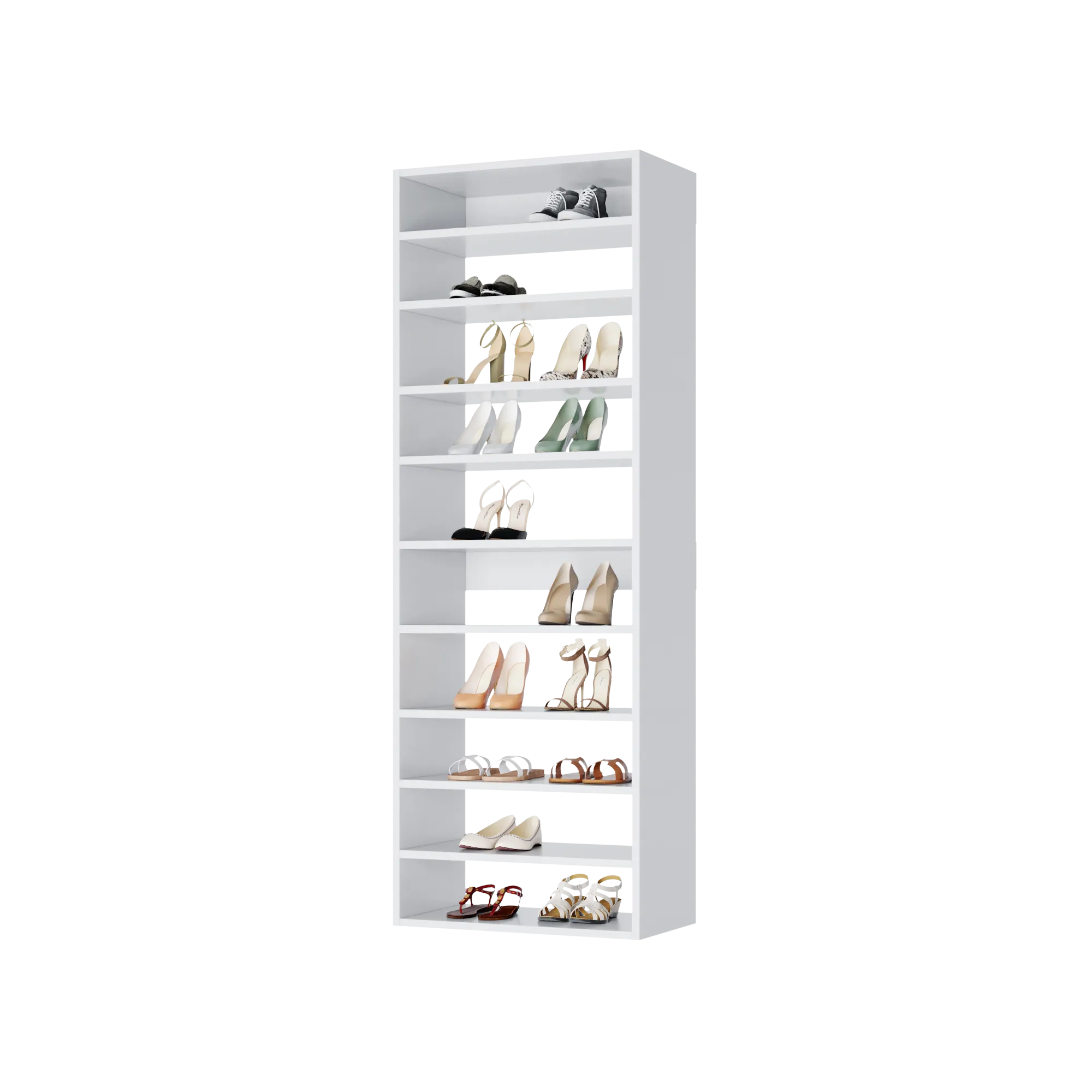 Vista Tall Shoe Shelf Tower