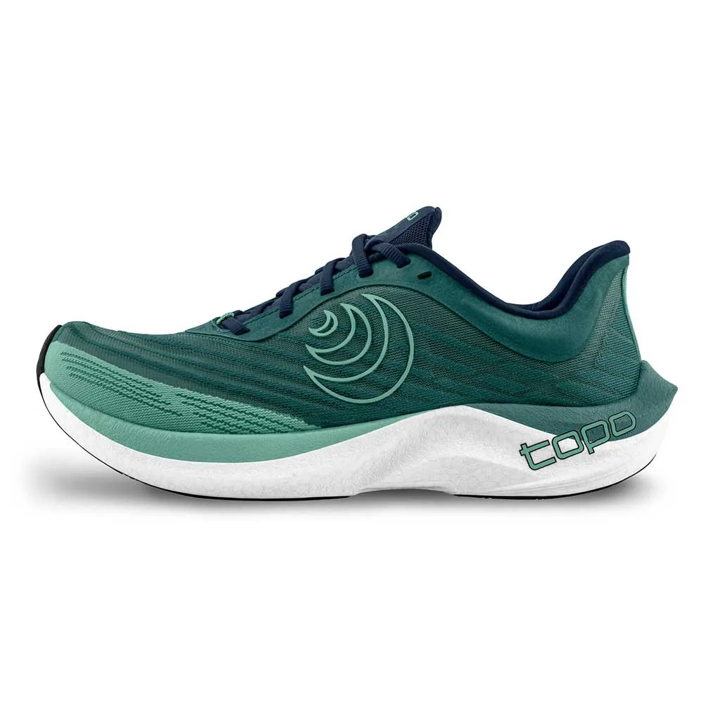 Women's Cyclone 2 Running Shoe- Ocean/Mint- Regular (B)