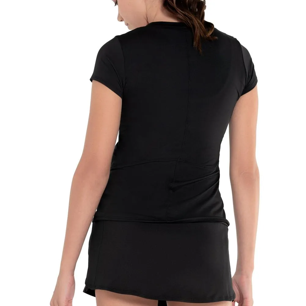 Women's Excel V-Neck Tennis Short Sleeve