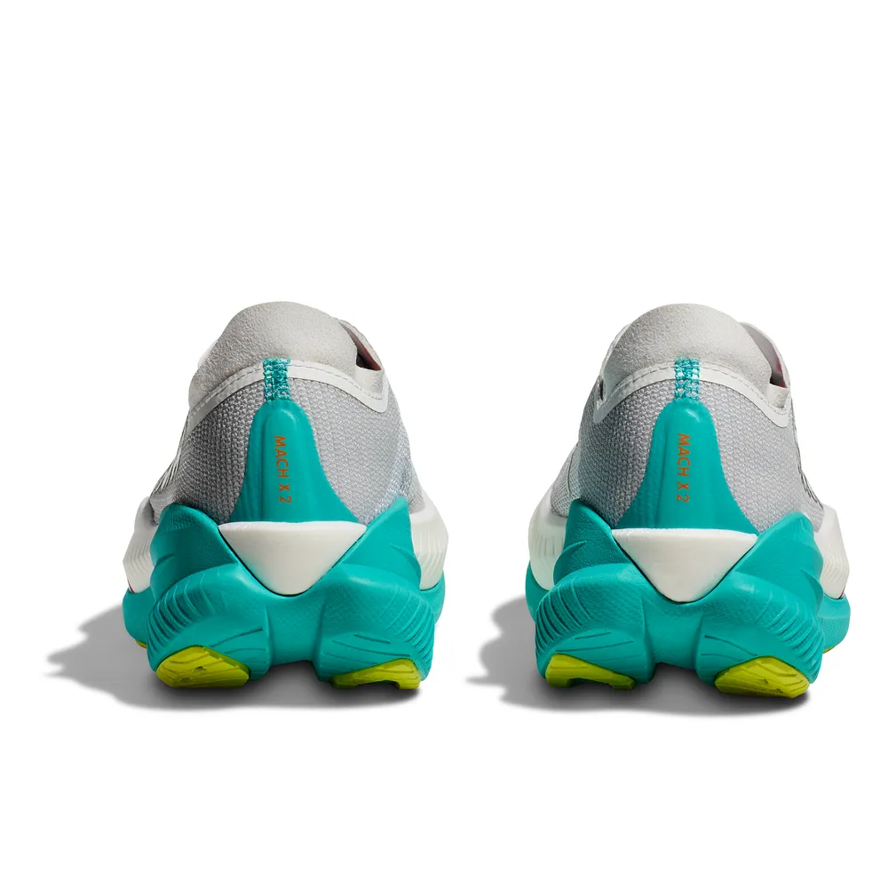 Womens Mach X 2 - Frost/Electric Aqua