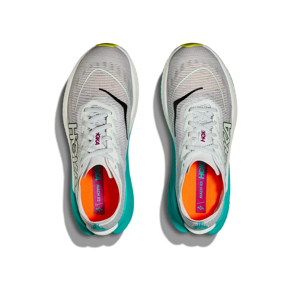 Womens Mach X 2 - Frost/Electric Aqua