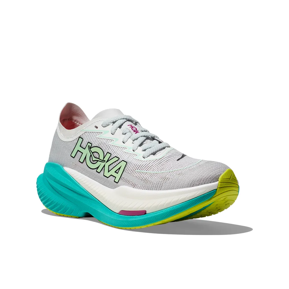 Womens Mach X 2 - Frost/Electric Aqua