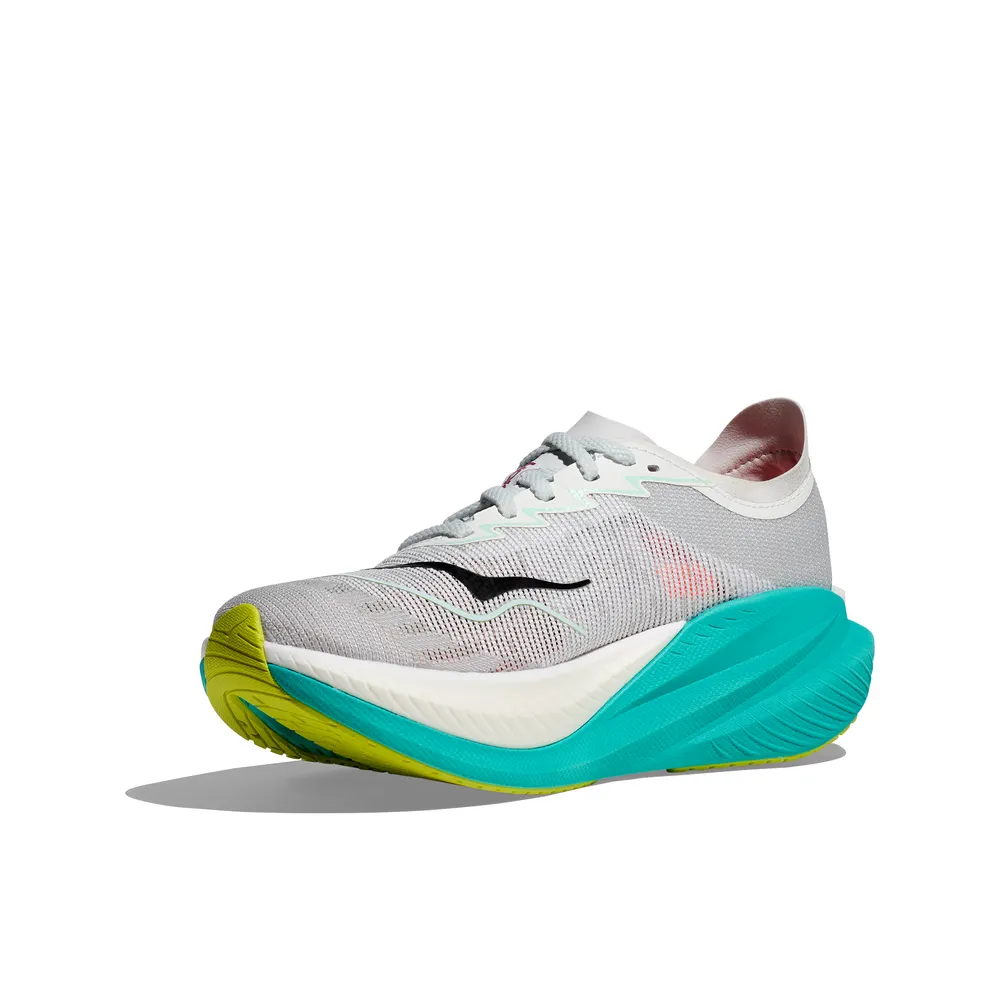 Womens Mach X 2 - Frost/Electric Aqua