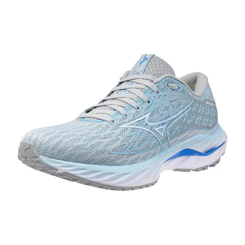 Women's Mizuno Wave Inspire 20 Running Shoe in Cerulean White