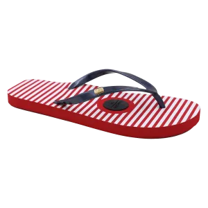 Women's Plug Flip Flop • Red, White, & Blue