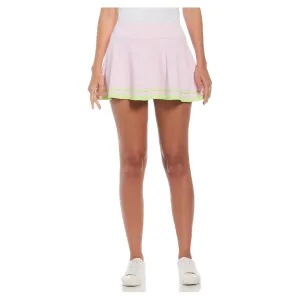 Women's Ribbed Flounce Tennis Skort